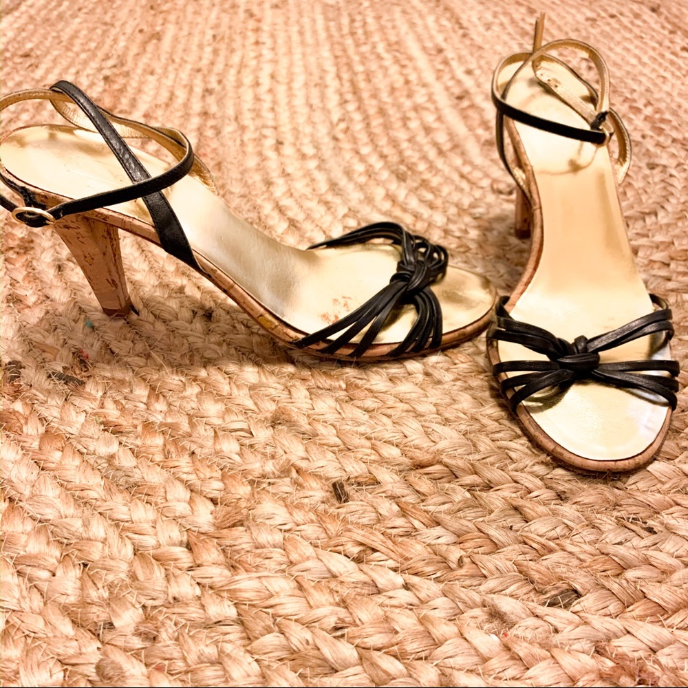 Coach cork heels
